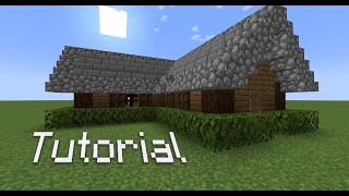 Minecraft Survivalhaus bauen Tutorial  Fichtenhaus bauen Minecraft  Deutsch [upl. by Sinoda]