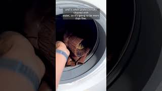 How To Clean Leather In A Washing Machine  A Drycleaner’s Guide laundry [upl. by Berns]