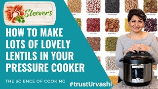 How to Make Lots of lovely Lentils in your Pressure Cooker [upl. by Eilata]