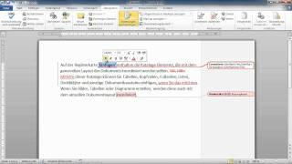 Word 2010 Textkorrekturen vornehmen drucken annehmen ablehnen [upl. by Eicam]