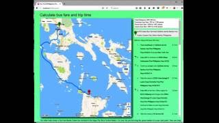 Philippines Bus Fare Calculator [upl. by Llenod]