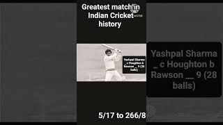 Kapil Dev 175 Not out Vs Zimbabwe in 1983 World Cup kapildev cricket cricketlover [upl. by Meerak]