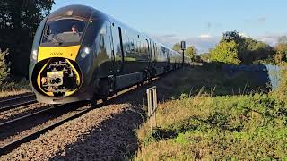 A IET passing tiverton Parkway with horns [upl. by Oswald]