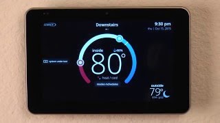 iComfort S30  How to select humidification controls on iComfort S30 [upl. by Berghoff]