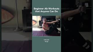 Beginner ab workouts that anyone can do [upl. by Oniger]