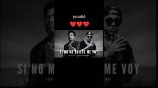 LEFTY SM FT OMAR CHAPARRO quot SI NO ME QUIERES ME VOYquot [upl. by Trula65]