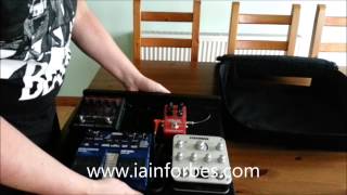 Gator pedal tote case  pedalboard review and unboxing [upl. by Friedrick]