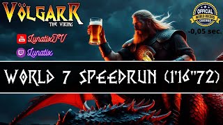 Volgarr The Viking  World 7 Valkyrie Speedrun in 116quot72 [upl. by Calvo94]