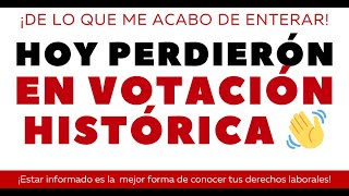 PIERDEN EN VOTACIÓN HISTÓRICA NOROÑA [upl. by Durst]