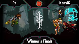 SSF2 Dead Zone Tournament  Winners Finals  Rs Sora Vs KenyiK Multiple [upl. by Yajet]