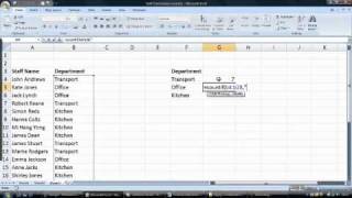 Excel 2007 Countif Tutorial [upl. by Jb641]