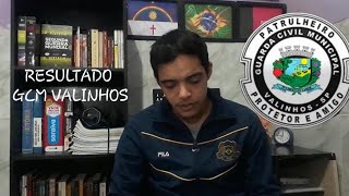 PROVA GCM VALINHOS 2024  RESULTADO PRELIMINAR [upl. by Kcid]