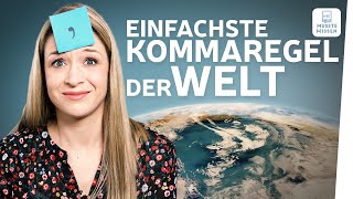 Unfassbar einfache Kommaregel I einfach lernen I Eselsbrücke [upl. by Nessa]