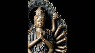 Ceramic Thousand Handed Guanyin Bodhisattva Statue [upl. by Kcirednek177]