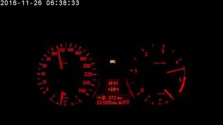 BMW E90 318d Stage 3 acceleration 0200 [upl. by Tierell915]