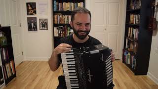 Accordion Review Manfrini Artisan 3496  Uncle Kosta accordion [upl. by Lindsley]