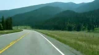 A Sunday Drive through the Gallatin Gateway  Time Lapse [upl. by Zweig82]