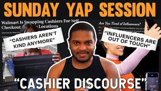 Tiktok Cashier Discourse Nearly Caused a Civil War  Sunday Yap Session Ep 19  midwestsidegunn [upl. by Olfe]