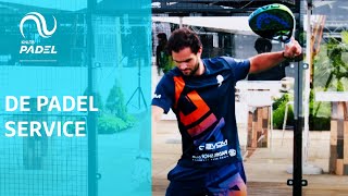 Verbeter je Padel service  KNLTB Padel tips [upl. by Cloe]