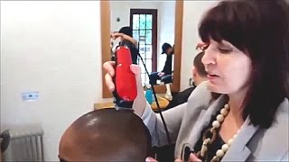 Bare Clipper Female HairCut Pt5 [upl. by Adriano]