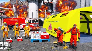 Hazmat Explosion Disaster In GTA 5 [upl. by Aracal]