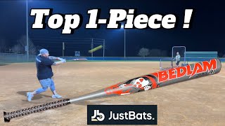 Worth Bedlam 1piece Softball Bat Review [upl. by Nehcterg980]