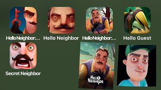 5 Hello Neighbor Games Hello Neighbor Nickys DiariesHello Neighbor 1Hide amp SeekSecret Neighbor [upl. by Atihcnoc]