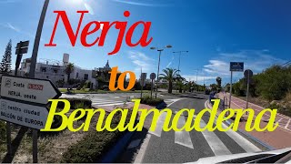 Roadtrip Nerja to BenalmadenaAnd the towns between Malaga Costa del Sol Andalucia Spain [upl. by Allista50]