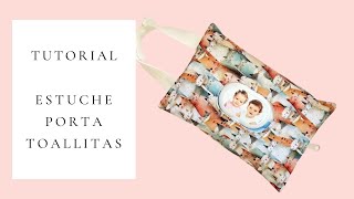 🤩Estuche fácil para toallitas diy costuracreativa coseresfacil [upl. by Athenian]