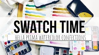 Prima Watercolor Confections  First Impressions [upl. by Hannahc]