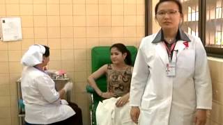 Cervical Cancer Prevention at Calmette Hospital Cambodia [upl. by Yhprum]