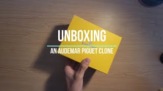 Unboxing An Audemar Piguet Clone [upl. by Rusert]