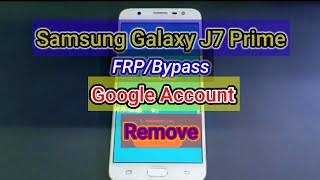 Samsung Galaxy J7 Prime SMG610YDS  FRP Bypass 601  Google Account Remove [upl. by Ymot]