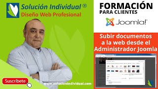 Tutoríal de cómo subir documentos a la web desde el administrador Joomla [upl. by Ecnahc170]