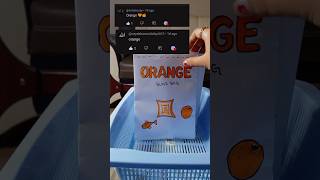 Rainbow Blind Bag series Day 2 🧡🍊 asmrunboxing blindpack papersquishy diy blindbag fypシ゚ [upl. by Htial]