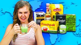 Irish People Try Tea From Around The World [upl. by Munt691]