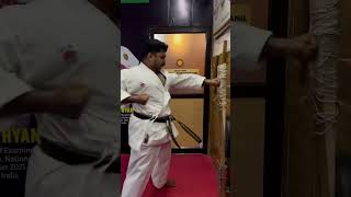 Makiwara worldkarate combatsport shortsvideo martialarts karatechamp karatecombat [upl. by Lrac995]