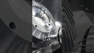 Machining a BIG Gear with a Tapered End Mill 🔥🔥 [upl. by Trevah]