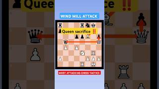 MOST ATTACKING CHESS TACTICS‼️🔥 chess ViralChessShorts ChessCosmos October 31 2024 [upl. by Gnoc]