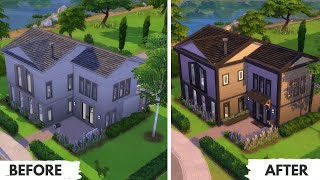 Sims 4 Maritime Manor Residential Rental ConversionRenovation Speed Build [upl. by Luca]