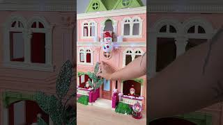 Decorating for Christmas 🎄🎅 dollhouse toys christmas christmasdecorating dolls barbie [upl. by Onra]