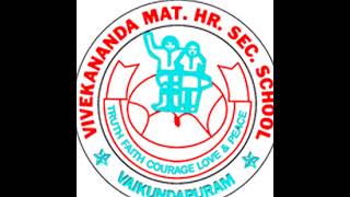 Vivekananda Matric Hr Sec School Vaikundapuram Live Stream [upl. by Ailices]