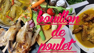 Bouillon de poulet  très riche et apaisant tu ne cuisinera plus ton poulet autrement [upl. by Patman213]