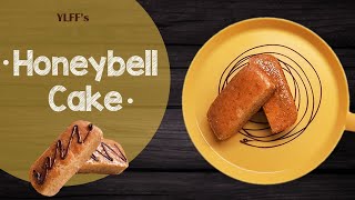 Honeybell Cake  Take on honeybell cake slice  Eggless Recipe [upl. by Memberg]