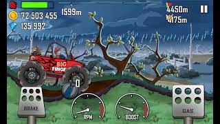 Hill Climb Racing  Bogland with Big Finger 4272m [upl. by Eniffit156]