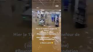 Hier le 17 octobre le carrefour de Givors  commune Du Rhône [upl. by Olimreh]