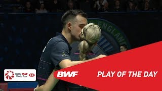 Play of the Day  YONEX All England Open 2019 R16  BWF 2019 [upl. by Catt]