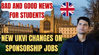 NEW UKVI CHANGES ON SPONSORSHIP JOBS LIST  SPONSORSHIP JOBS IN UK [upl. by Marlee324]