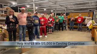 Help WAFER Food Pantry win Christmas Caroling Competition and win a prize [upl. by Ynobe]