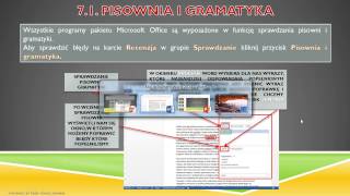 71 Pisownia i gramatyka [upl. by Onailimixam]